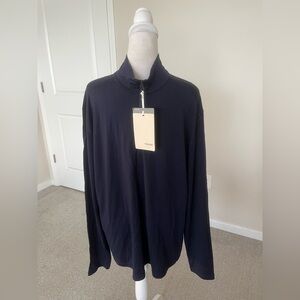 NWT Icebreaker Navy 200 Merino Longsleeve Zip Shirt Size 2X